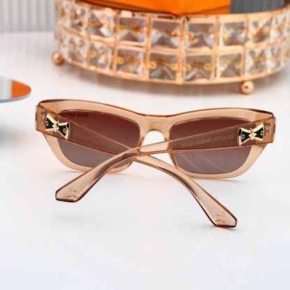 Square Sunglasses with Bow Detail (Model 6111)