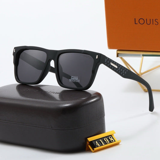 Temple Printed Square Sunglasses