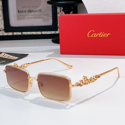 7 Color  Diamond Cheetah Sunglasses