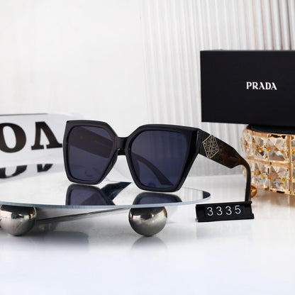 Polarized Sunglasses Personality Cat-Eye Square Frame Sunglasses  3335