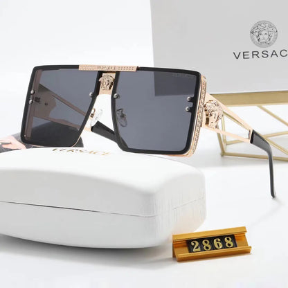 2026 New Fashion Oversized Metal Square HD Sunglasses