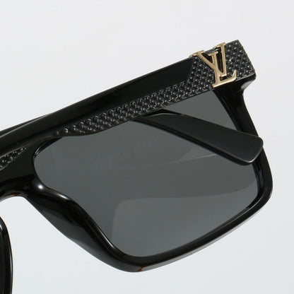 Plaque Oversized Sunglasses