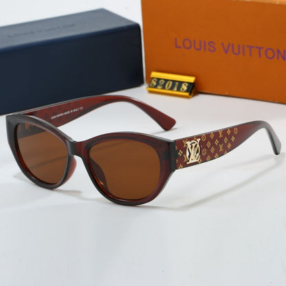Temple Printed Cat-Eye Sunglasses