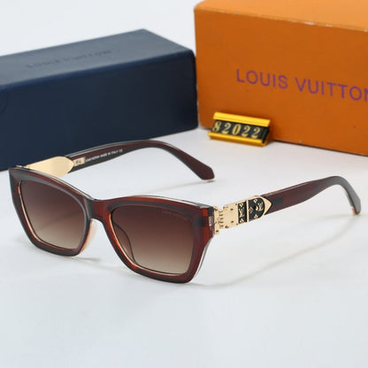 Metal Plaque Cat-Eye Sunglasses