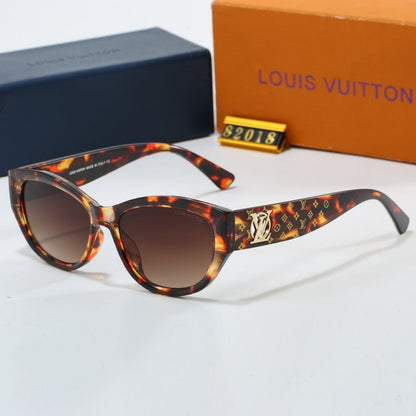 Temple Printed Cat-Eye Sunglasses