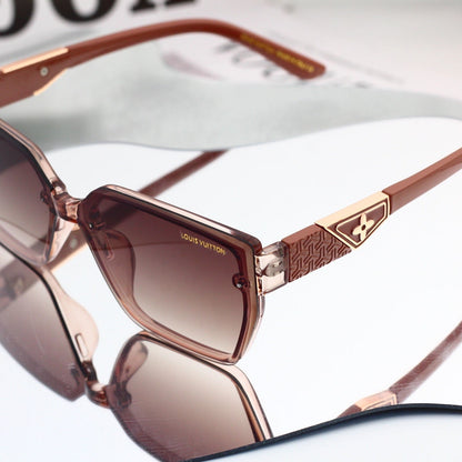 Oversized Polygonal Fashion Sunglasses 68803