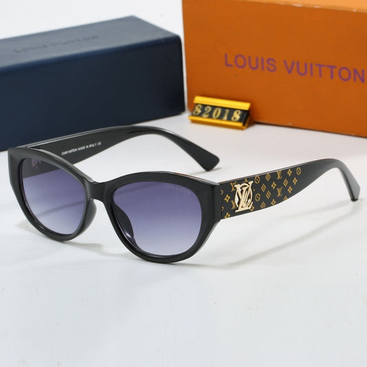 Temple Printed Cat-Eye Sunglasses