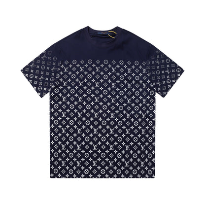Retro front and back print T-shirt