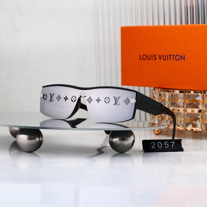 Shield Sunglasses with Monogram Details  2057