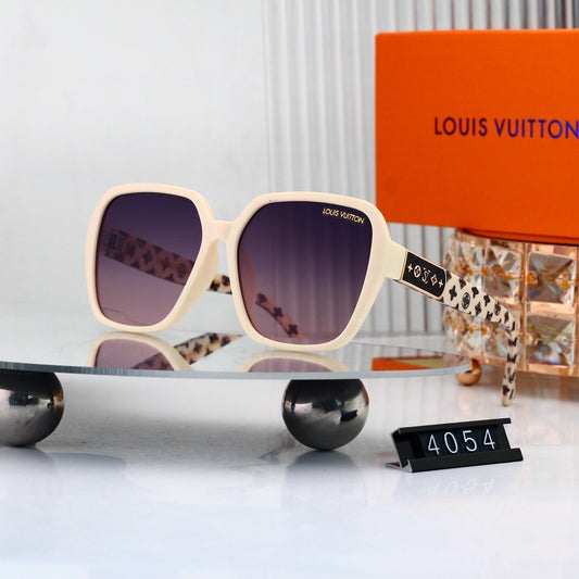 Monogram Temples Oversized Sunglasses 4054
