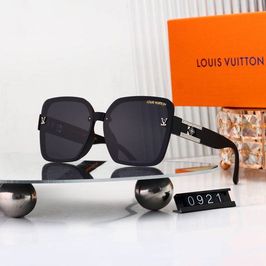 Metal Logo Oversized Sunglasses 0921