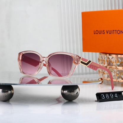 V-Logo Oversized Sunglasses (Model 3894)