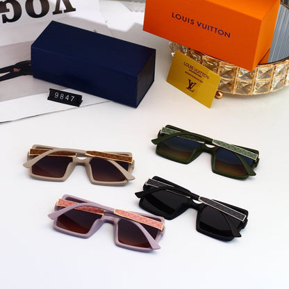 Oversized Polygonal Fashion Sunglasses 68823