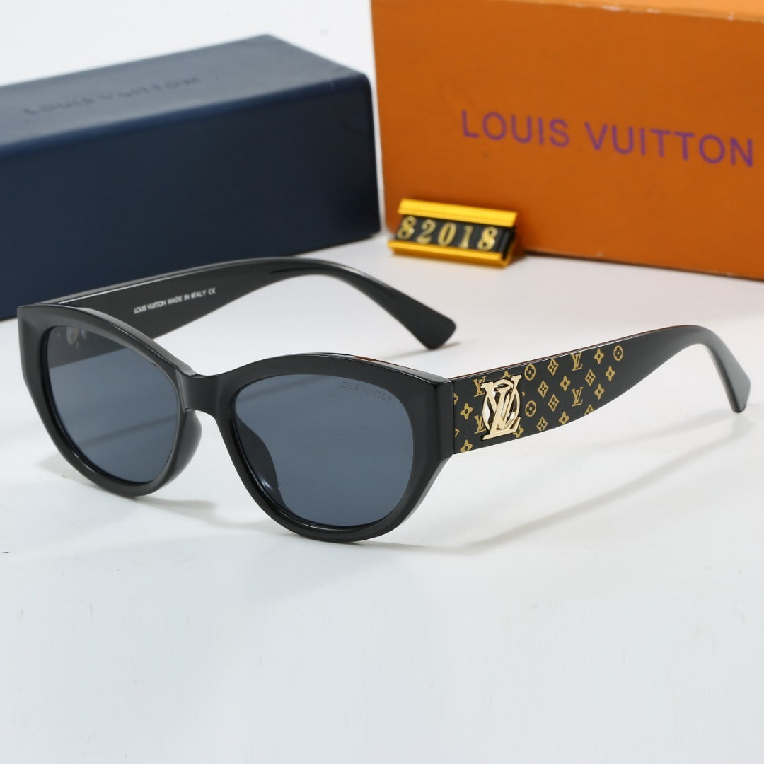 Temple Printed Cat-Eye Sunglasses
