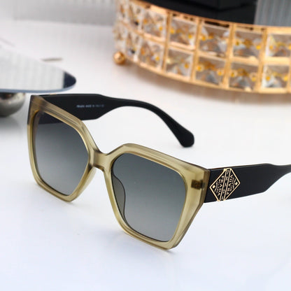 Polarized Sunglasses Personality Cat-Eye Square Frame Sunglasses  3335