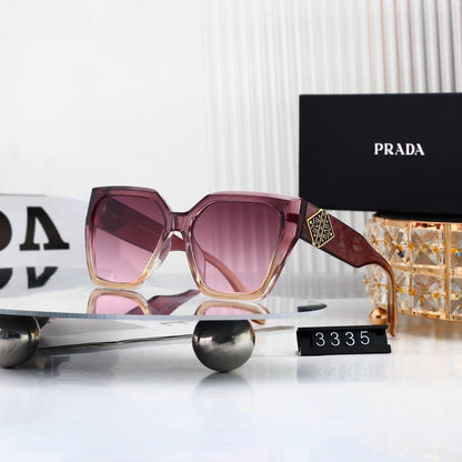 Polarized Sunglasses Personality Cat-Eye Square Frame Sunglasses  3335