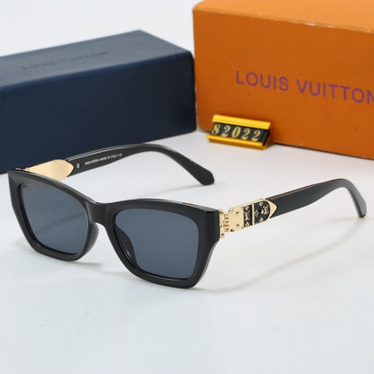 Metal Plaque Cat-Eye Sunglasses