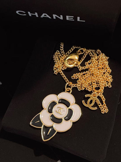 Camellia Pendant Necklace