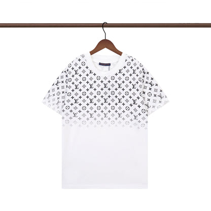 Gradient letter print T-shirt