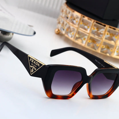 Polarized Sunglasses Personality Irregular Square Frame Sunglasses  7103