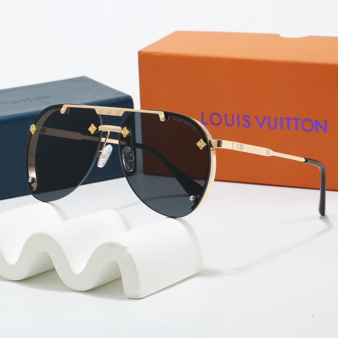 2026 Fashion New European and American style metal trendy sunglasses