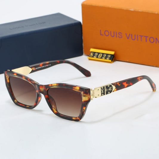 Metal Plaque Cat-Eye Sunglasses