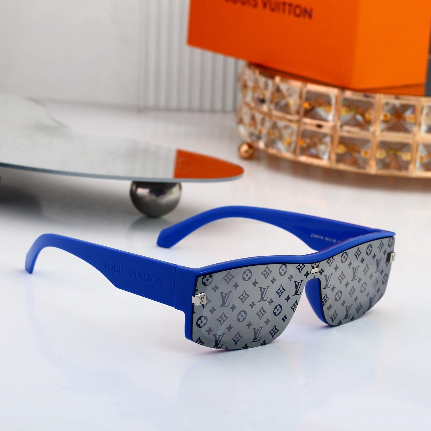 Shield Sunglasses with Monogram Details  2057