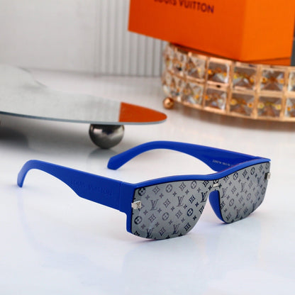 Shield Sunglasses with Monogram Details  2057