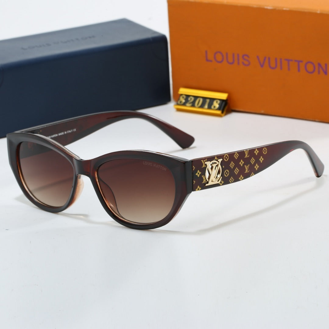 Temple Printed Cat-Eye Sunglasses
