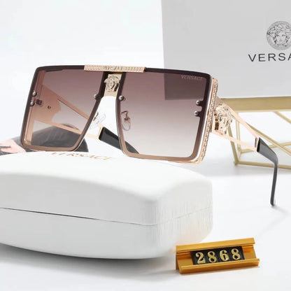 2026 New Fashion Oversized Metal Square HD Sunglasses