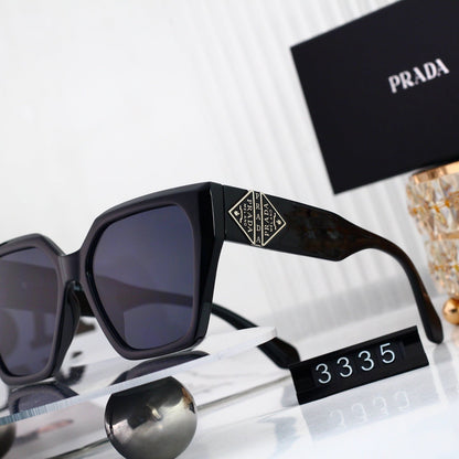 Polarized Sunglasses Personality Cat-Eye Square Frame Sunglasses  3335
