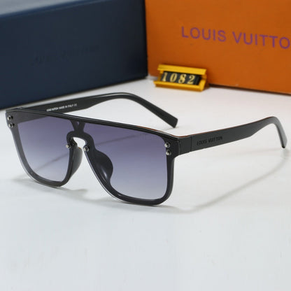 Riveted Printed Oversized Sunglasses