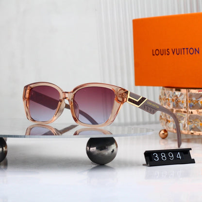 V-Logo Oversized Sunglasses (Model 3894)
