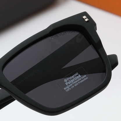 Temple Printed Square Sunglasses