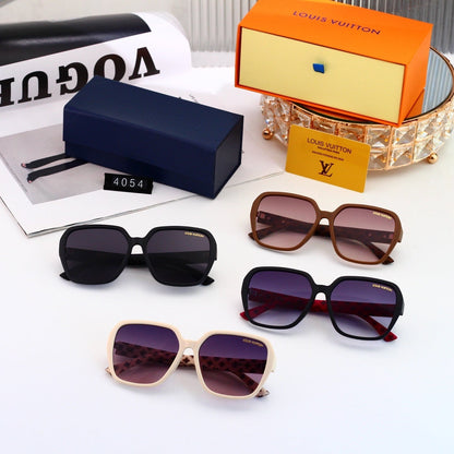 Monogram Temples Oversized Sunglasses 4054