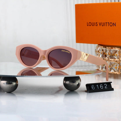 Cat Eye Sunglasses with Metal Side Detail  6162