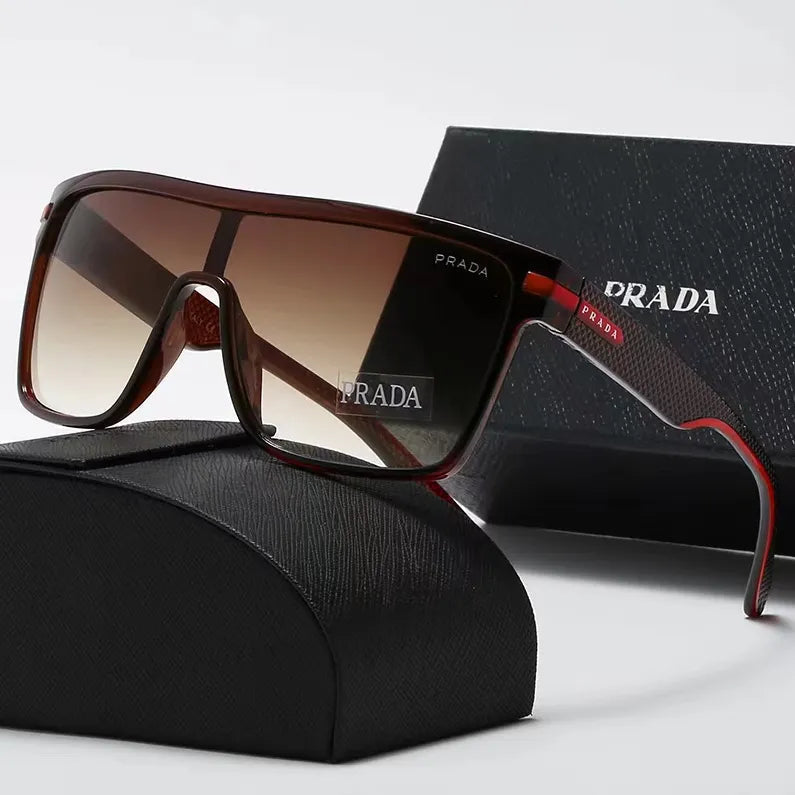 2026 New Fashion Large Frame One-piece Sunglasses