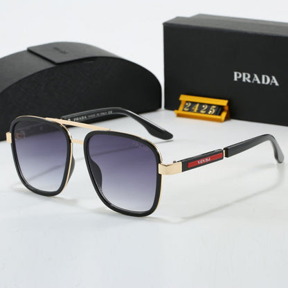 2026 New Fashion Two-tone metal sunglasses